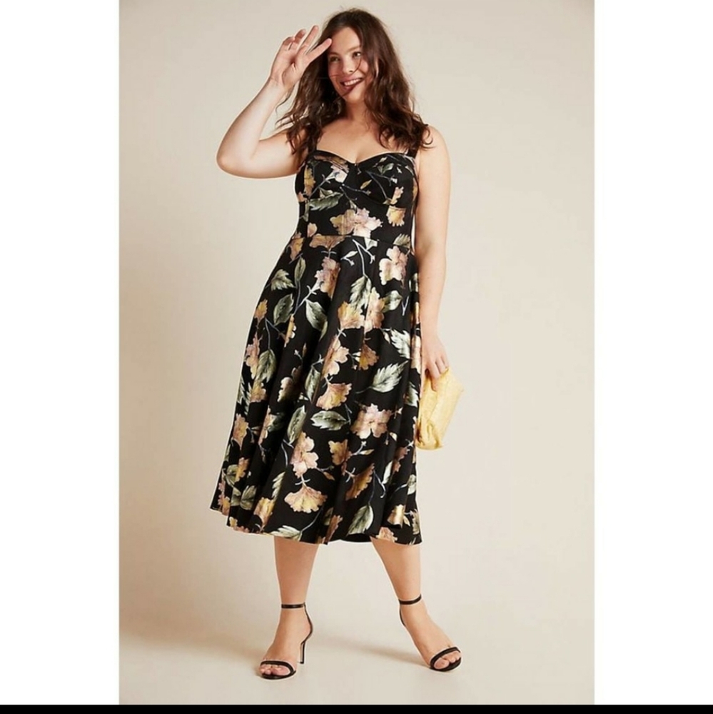 NWT Anthropologie Eva Franco Nadia Dress 16W